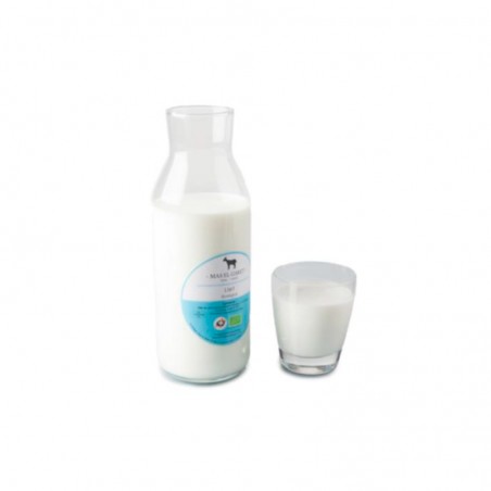 Llet de cabra fresca, 1lt. Mas el Garet