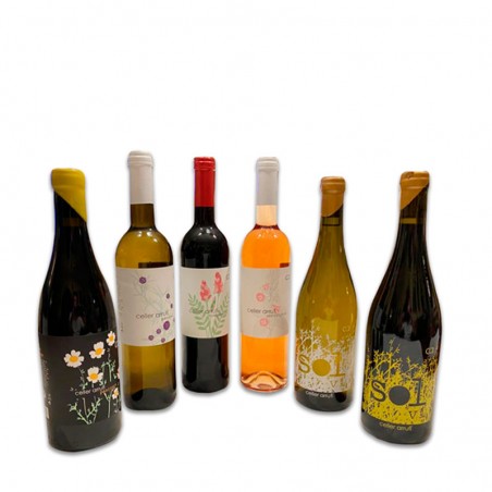 Cistella vins ecològics Terra Alta