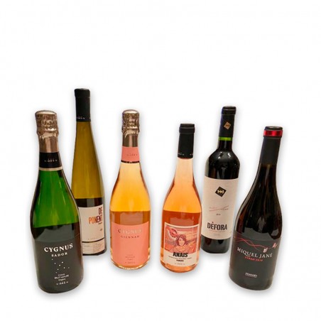 Cistella vins ecològics Penedès