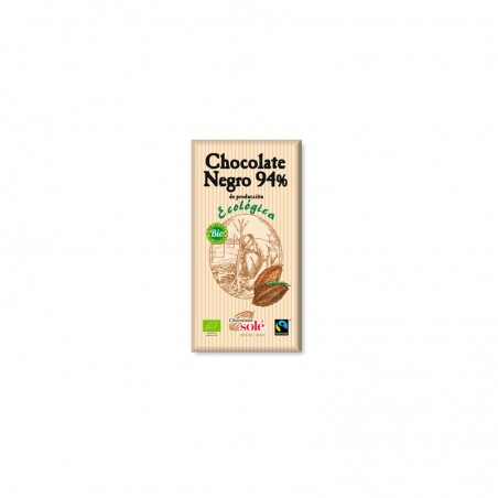 Xocolata negra 94%, 100gr. Solé ecològic